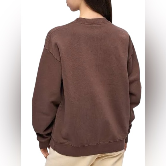 🆕 SPORTY & RICH | CROWN EMBROIDERED PULLOVER SWEATSHIRT | SIZE: SMALL - Picture 2 of 8